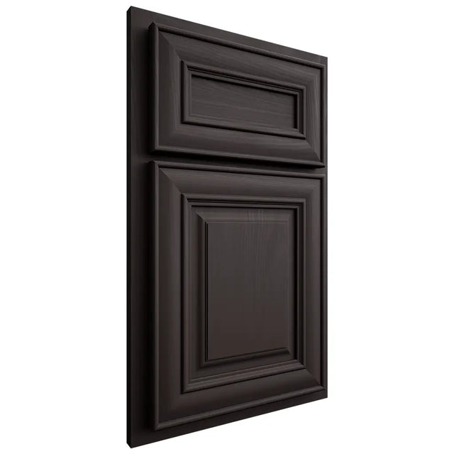 Shiloh Cabinetry Partial Overlay Bradford Poplar Plain Cut Carbon Door
