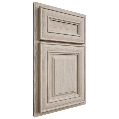 Shiloh Cabinetry Partial Overlay Bradford Walnut Plain Cut Seagull Door