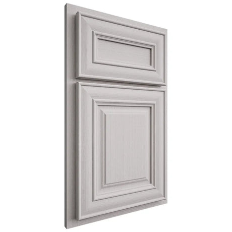 Shiloh Cabinetry Partial Overlay Bradford White Oak Quarter Sawn Cotton Door