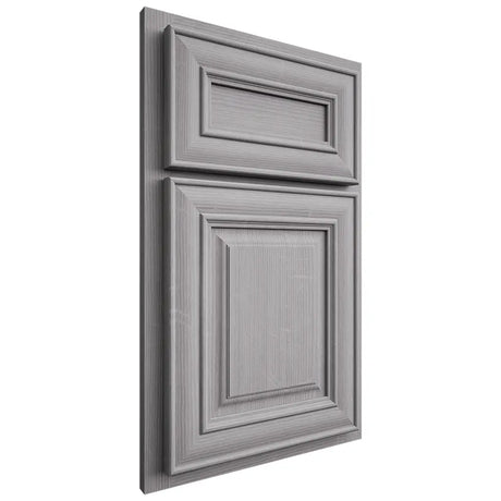 Shiloh Cabinetry Partial Overlay Bradford White Oak Quarter Sawn Stratus Door