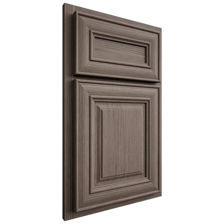 Shiloh Cabinetry Partial Overlay Bradford White Oak Rift Cut Clay Door