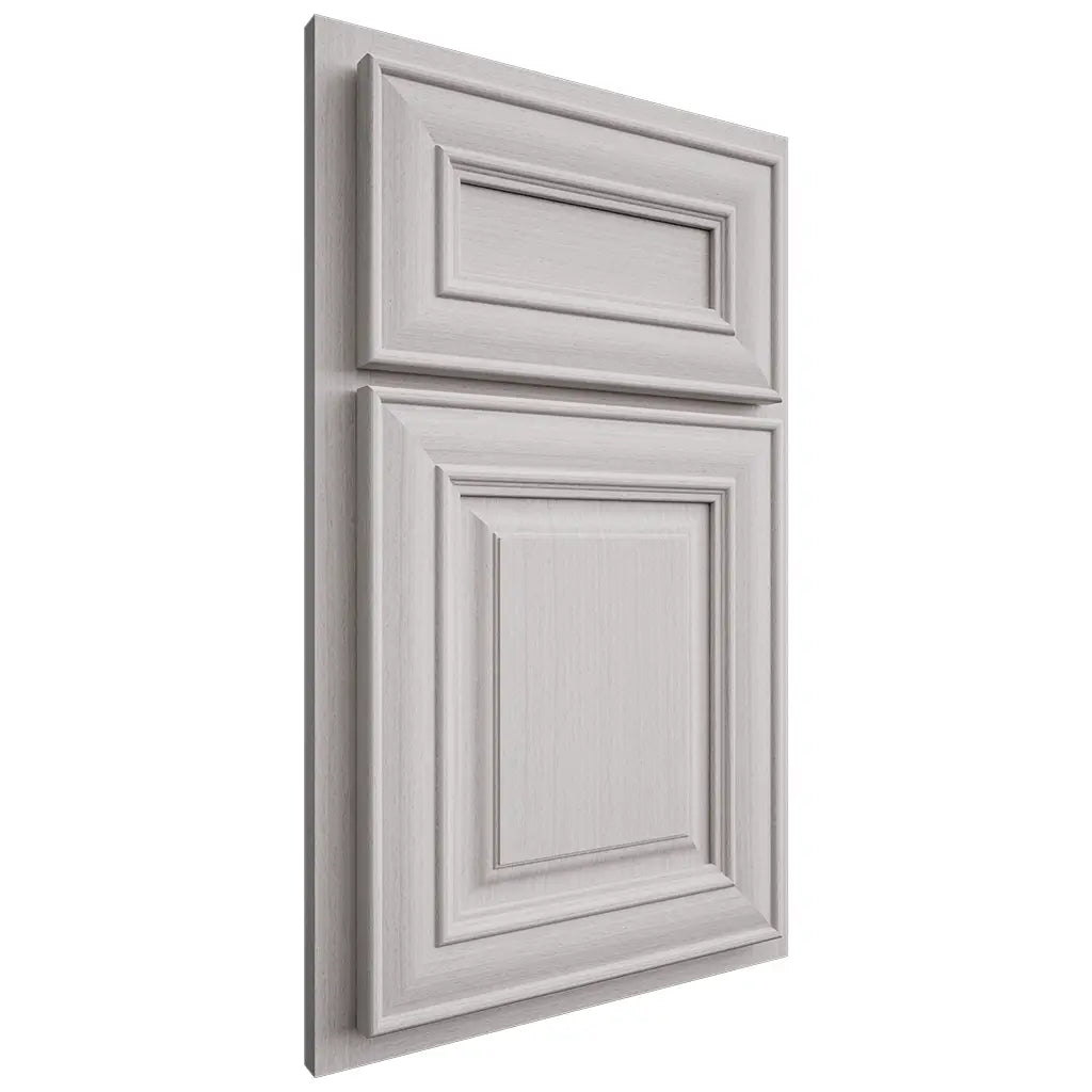 Shiloh Cabinetry Partial Overlay Bradford White Oak Rift Cut Cotton Door