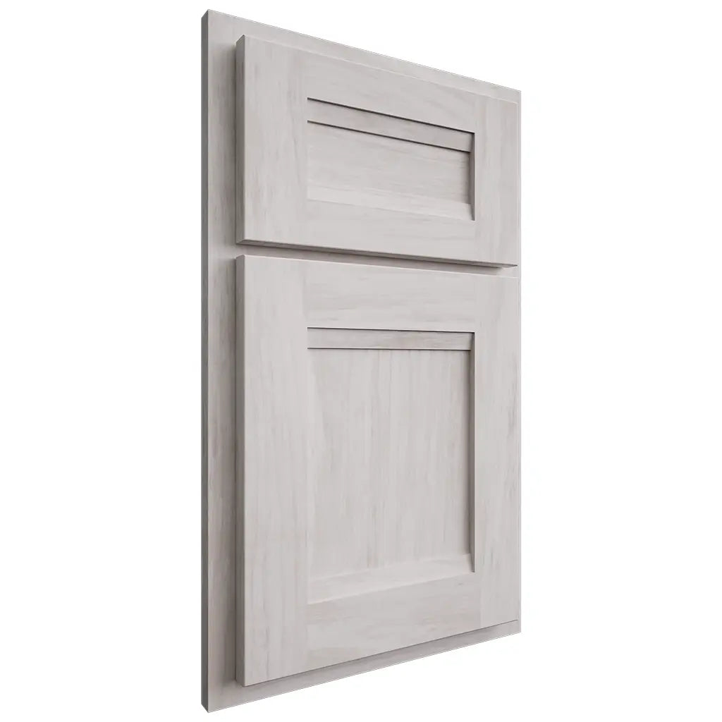 Shiloh Cabinetry Partial Overlay Bristol Alder Plain Cut Cotton Door