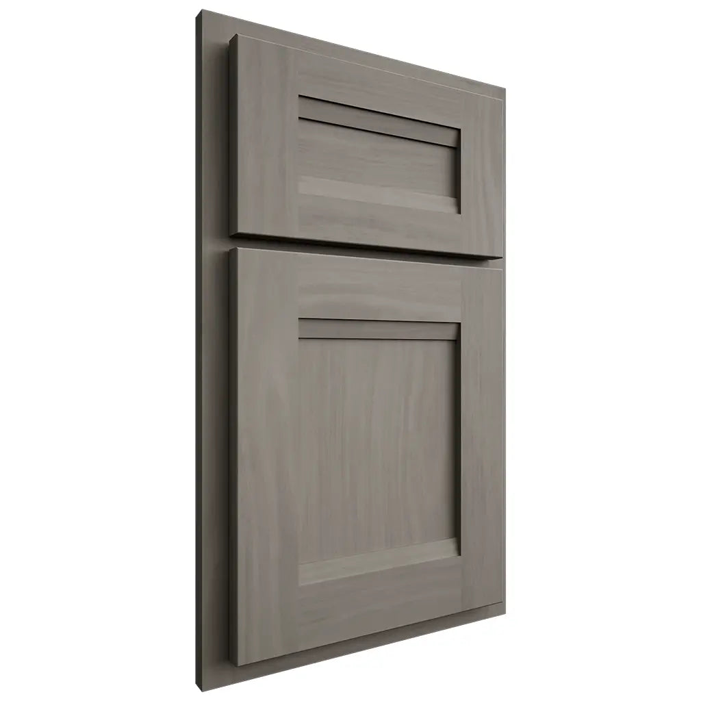 Shiloh Cabinetry Partial Overlay Bristol Cherry Plain Cut Thyme Door