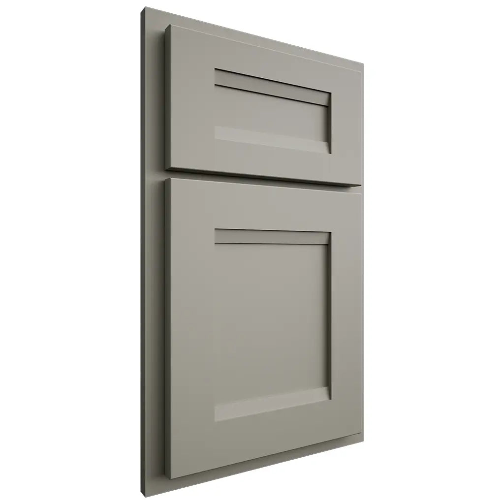 Shiloh Cabinetry Partial Overlay Bristol Paintable Evergreen Fog Door