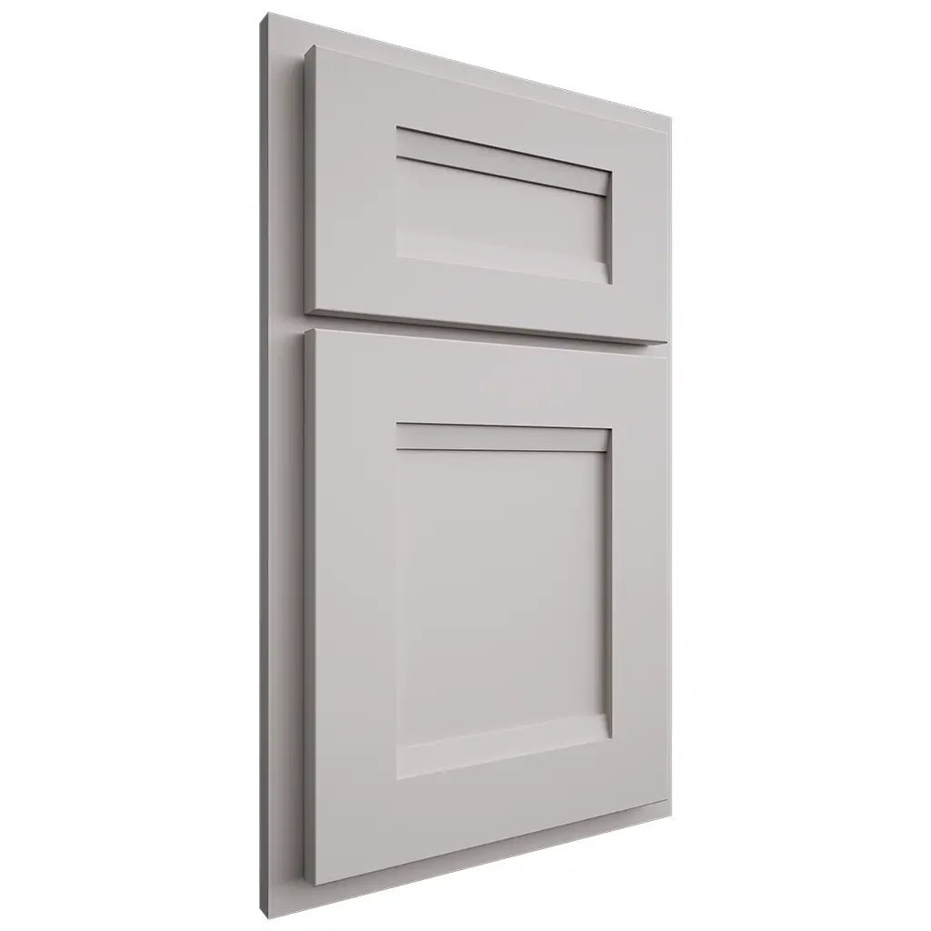 Shiloh Cabinetry Partial Overlay Bristol Paintable Light French Gray Door