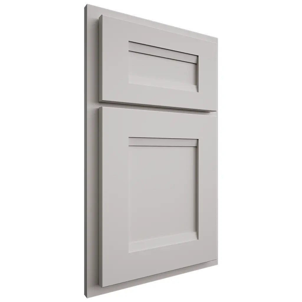 Shiloh Cabinetry Partial Overlay Bristol Paintable Mindful Gray Door