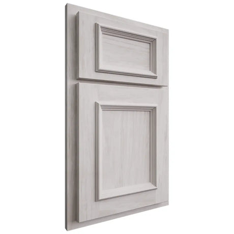 Shiloh Cabinetry Partial Overlay Charleston Alder Plain Cut Cotton Door