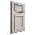 Shiloh Cabinetry Partial Overlay Charleston Paintable Amazing Gray Door