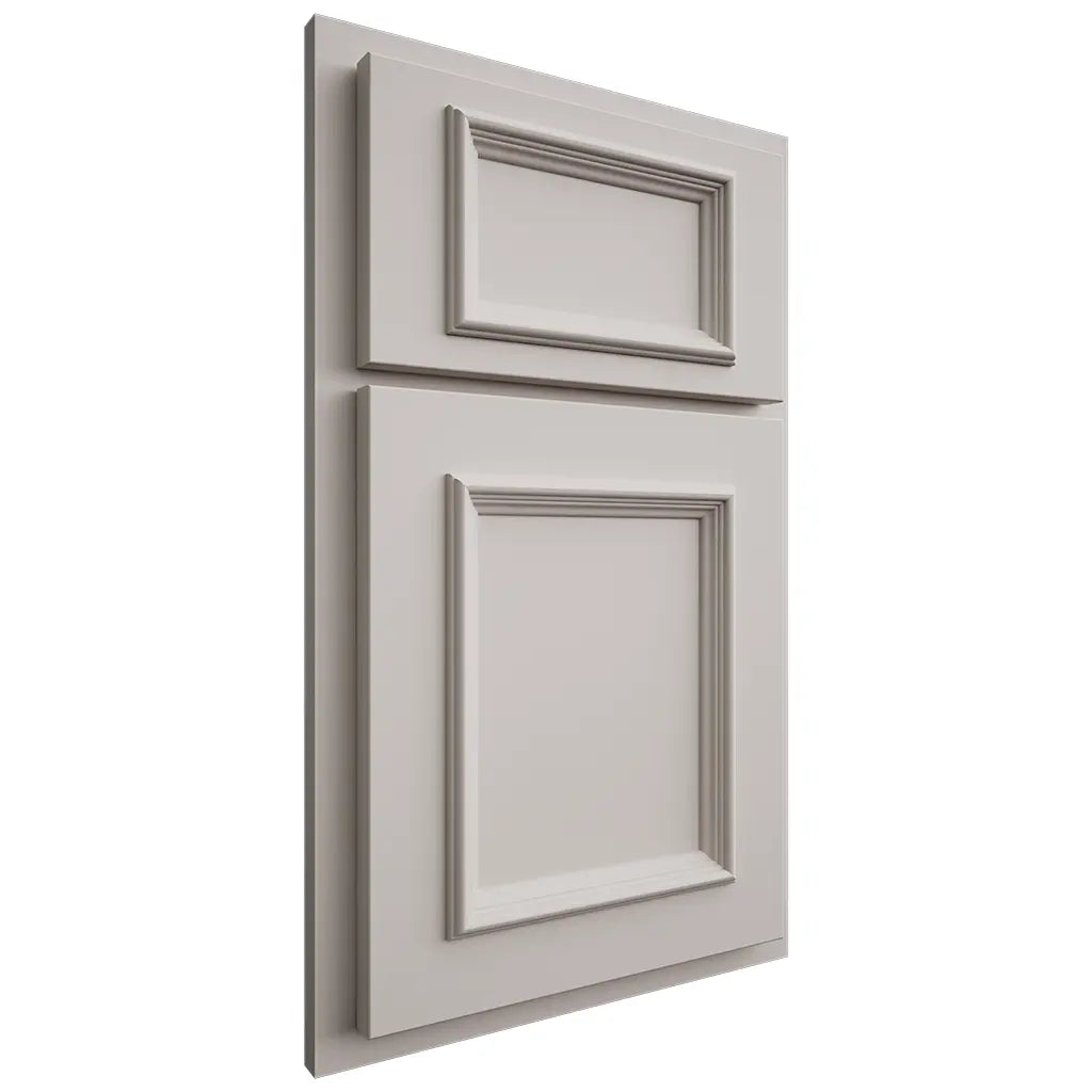 Shiloh Cabinetry Partial Overlay Charleston Paintable Amazing Gray Door