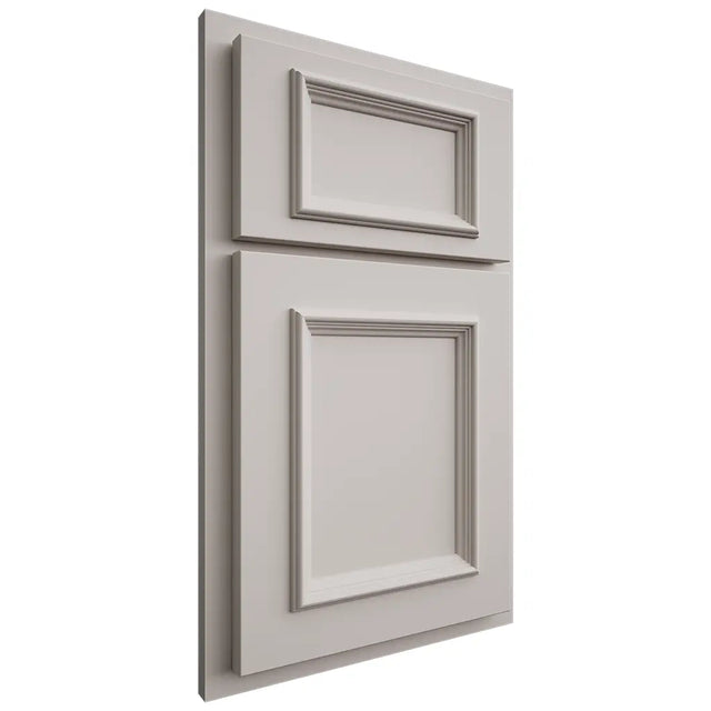 Shiloh Cabinetry Partial Overlay Charleston Paintable Amazing Gray Door