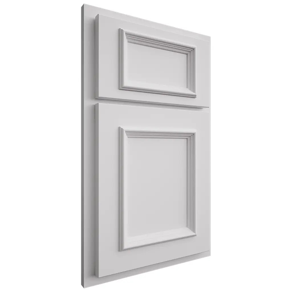 Shiloh Cabinetry Partial Overlay Charleston Paintable Arctic Door