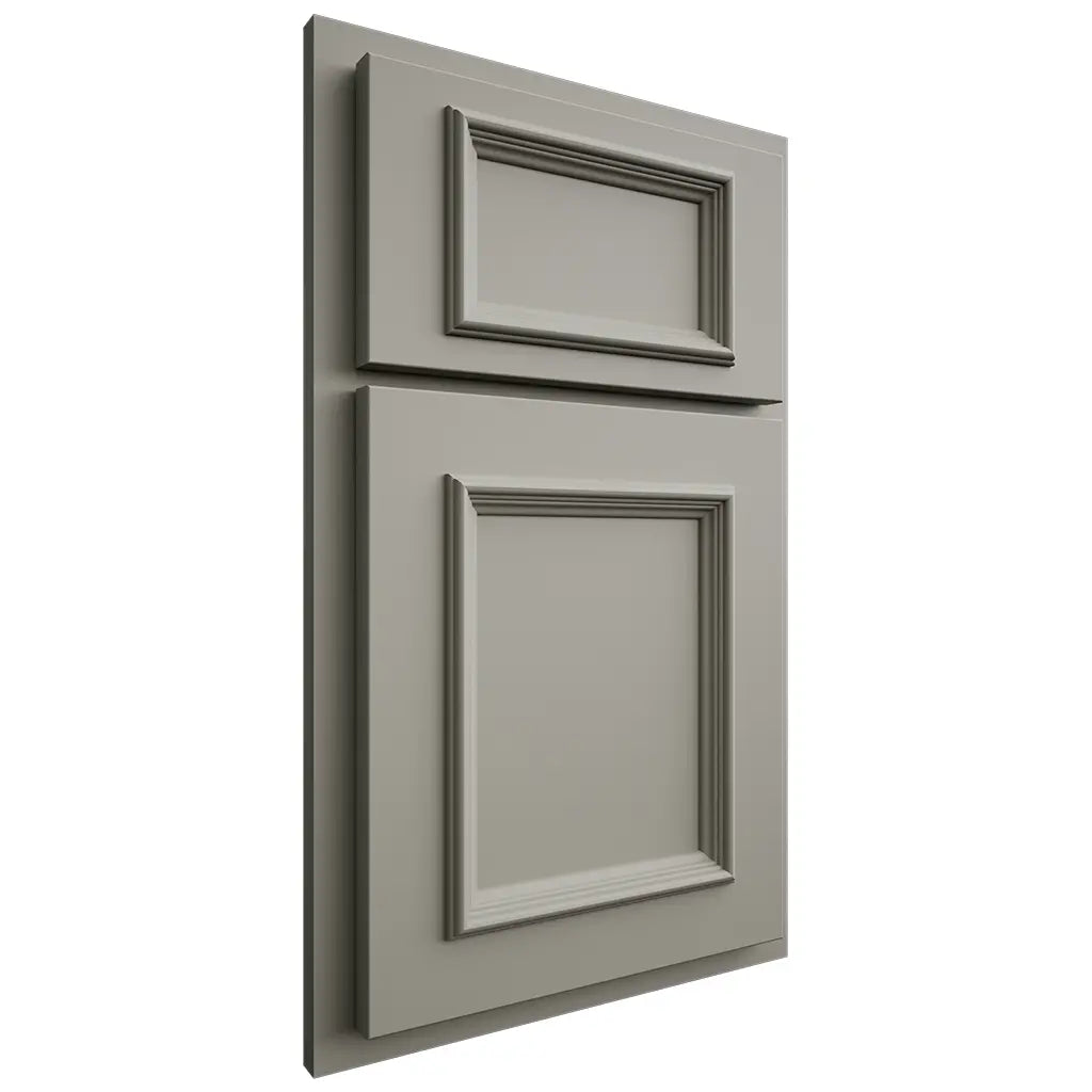 Shiloh Cabinetry Partial Overlay Charleston Paintable Evergreen Fog Door
