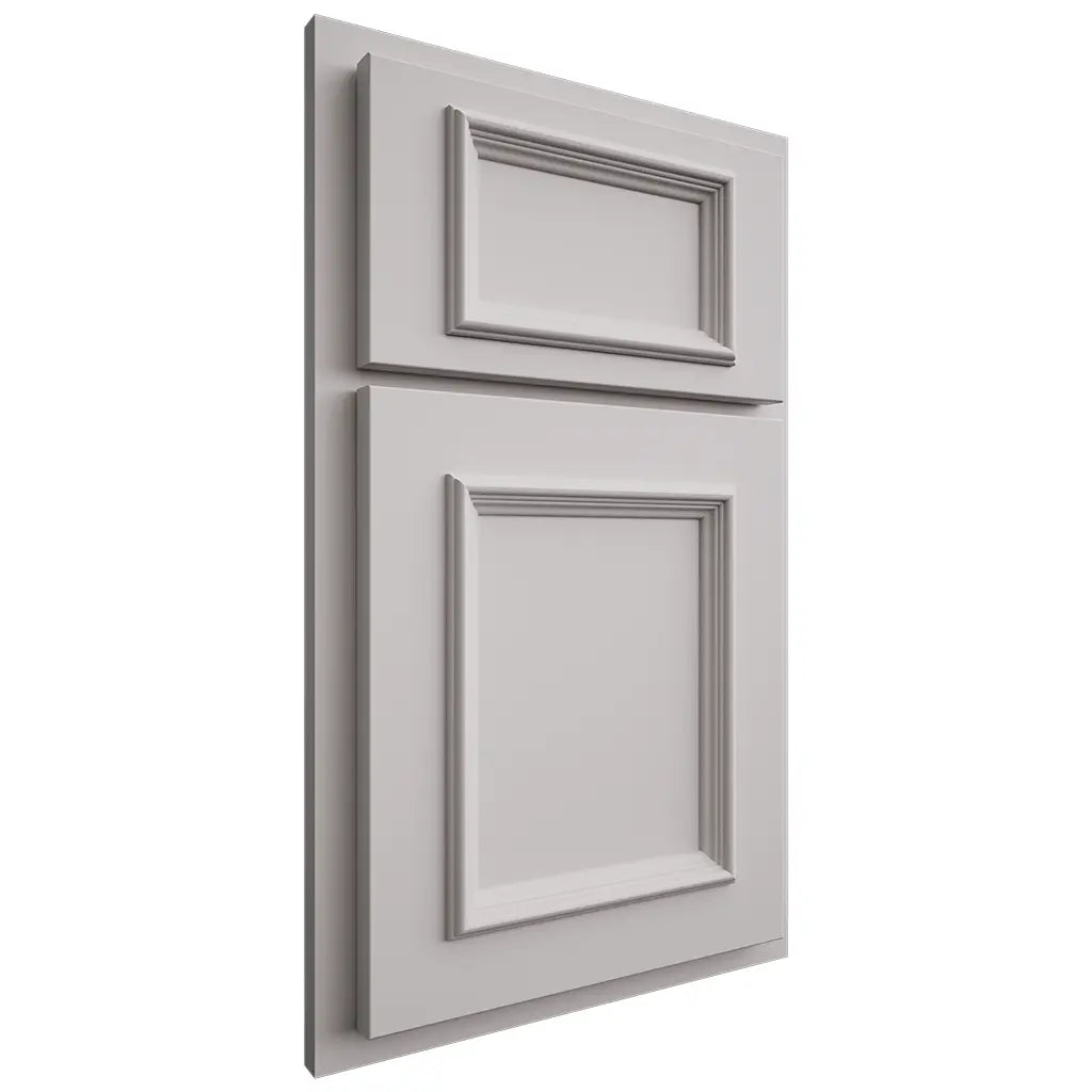 Shiloh Cabinetry Partial Overlay Charleston Paintable Light French Gray Door