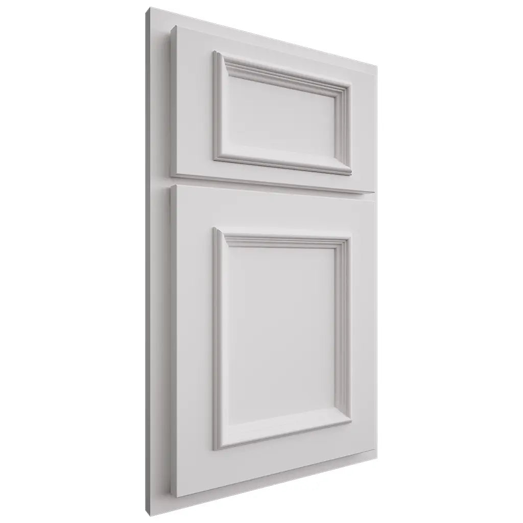 Shiloh Cabinetry Partial Overlay Charleston Paintable Polar Door