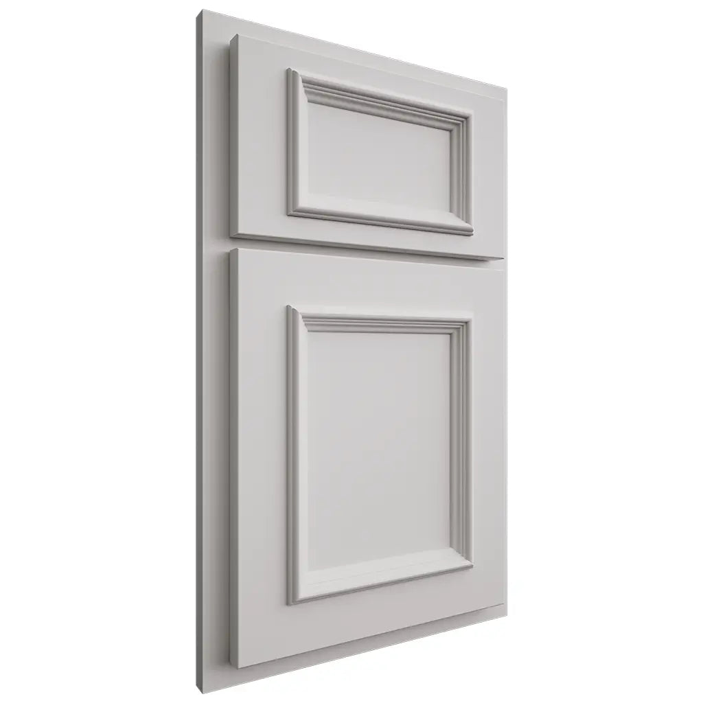 Shiloh Cabinetry Partial Overlay Charleston Paintable Repose Gray Door