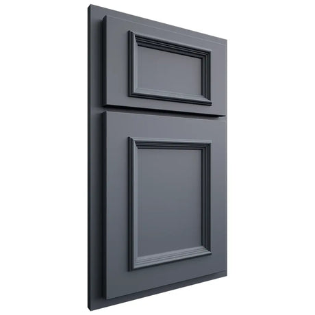 Shiloh Cabinetry Partial Overlay Charleston Paintable Slate Tile Door