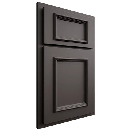 Shiloh Cabinetry Partial Overlay Charleston Paintable Urbane Bronze Door