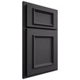 Shiloh Cabinetry Partial Overlay Charleston Poplar Plain Cut Cadet Door