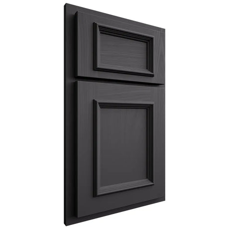 Shiloh Cabinetry Partial Overlay Charleston Poplar Plain Cut Cadet Door