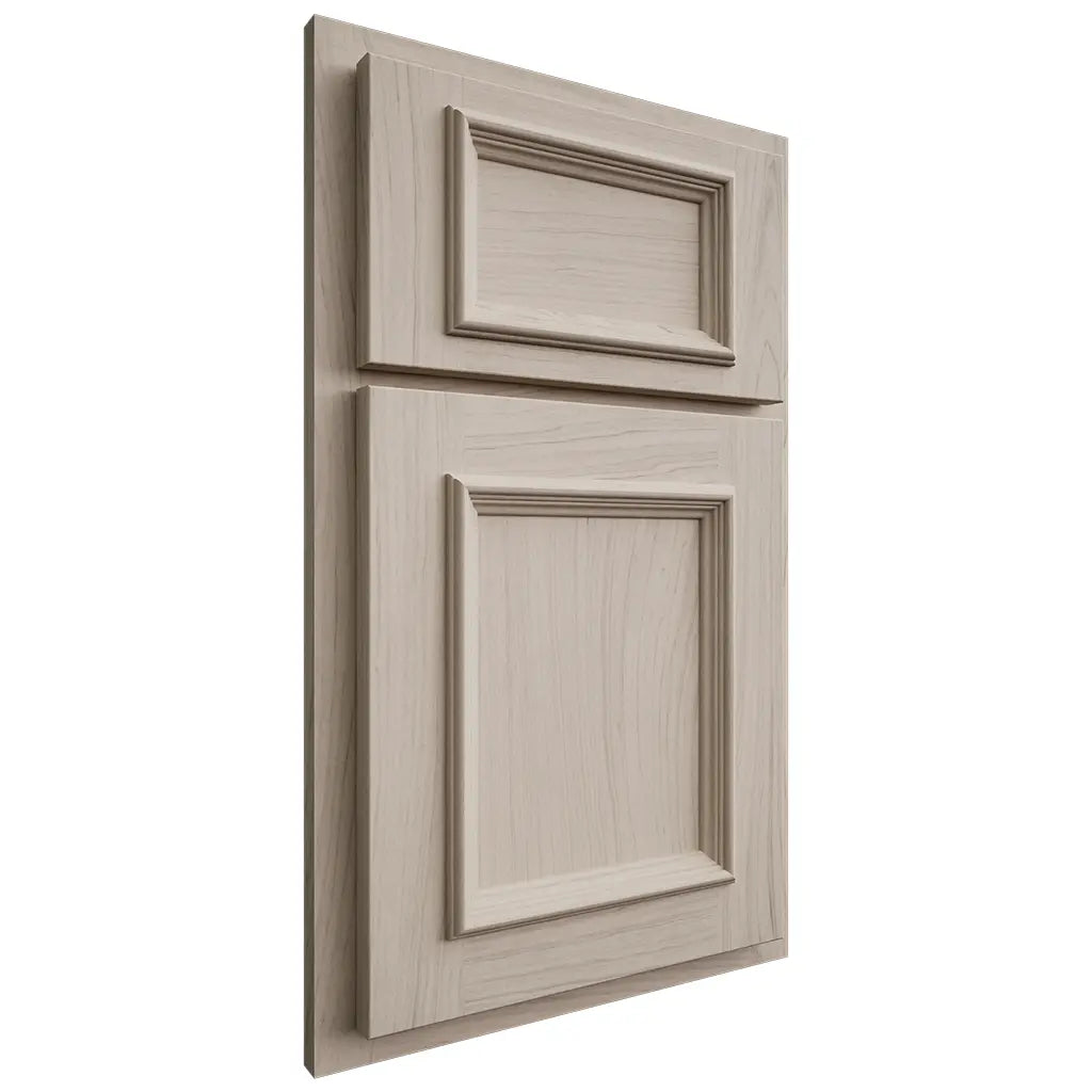 Shiloh Cabinetry Partial Overlay Charleston Poplar Plain Cut Seagull Door