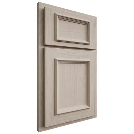 Shiloh Cabinetry Partial Overlay Charleston Poplar Plain Cut Seagull Door