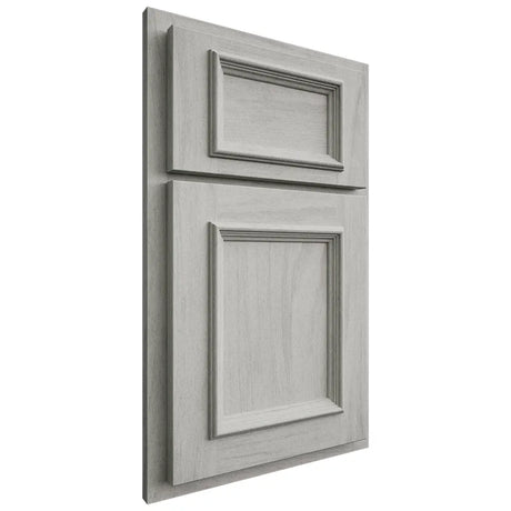 Shiloh Cabinetry Partial Overlay Charleston Poplar Plain Cut Stratus Door