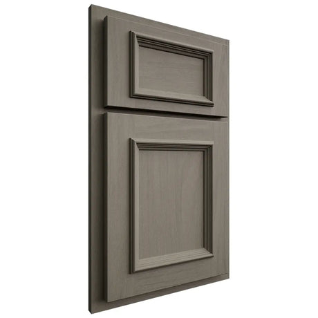 Shiloh Cabinetry Partial Overlay Charleston Poplar Plain Cut Thyme Door
