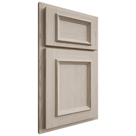 Shiloh Cabinetry Partial Overlay Charleston Walnut Plain Cut Seagull Door