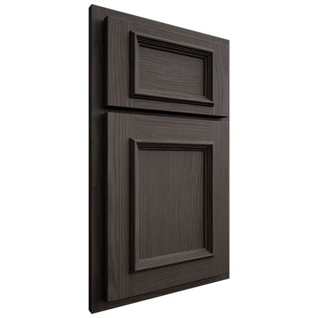Shiloh Cabinetry Partial Overlay Charleston White Oak Plain Cut Creekside Door