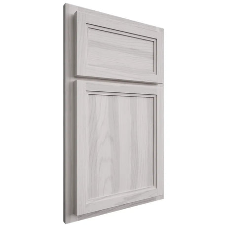 Shiloh Cabinetry Partial Overlay Concord Hickory Plain Cut Cotton Door