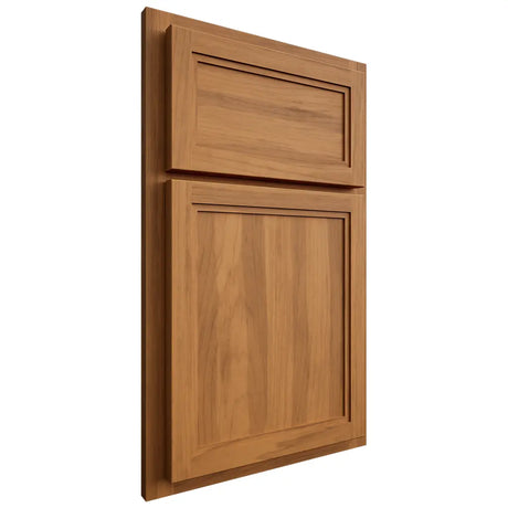 Shiloh Cabinetry Partial Overlay Concord Hickory Plain Cut Medium Door