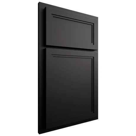 Shiloh Cabinetry Partial Overlay Concord Paintable Black Door