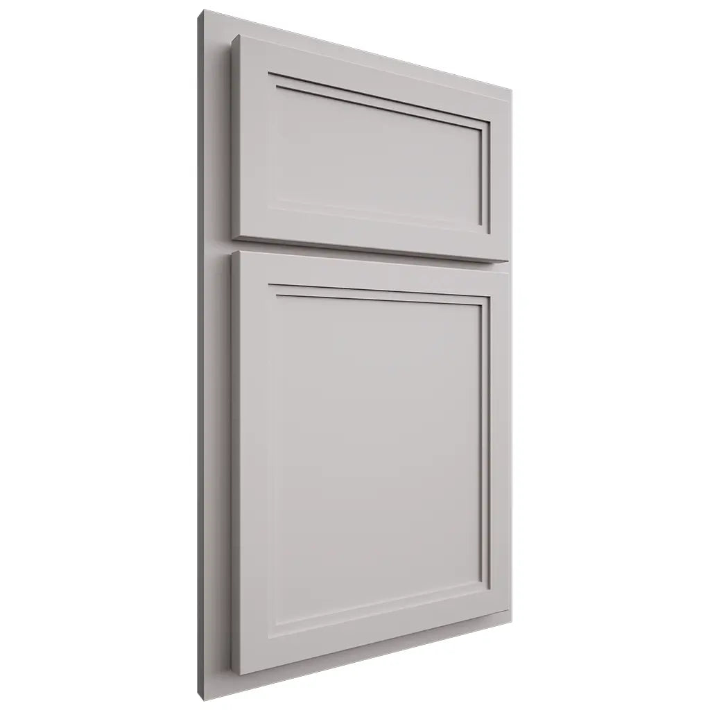 Shiloh Cabinetry Partial Overlay Concord Paintable Light French Gray Door