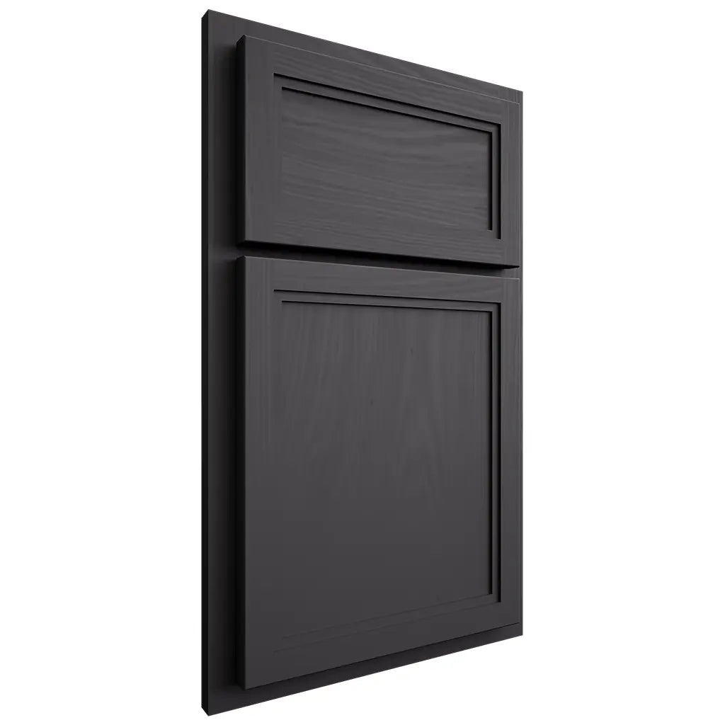 Shiloh Cabinetry Partial Overlay Concord Poplar Plain Cut Cadet Door