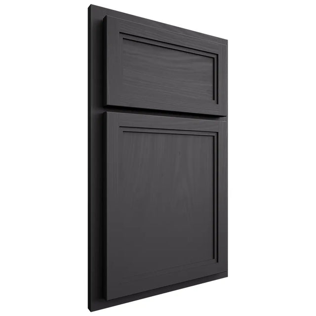 Shiloh Cabinetry Partial Overlay Concord Poplar Plain Cut Cadet Door