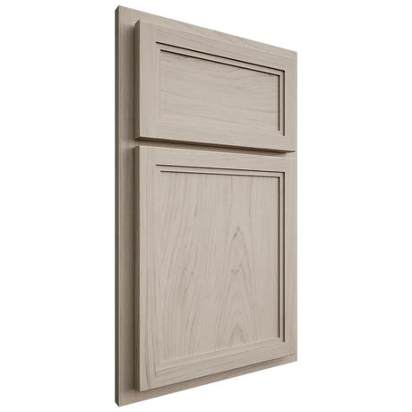 Shiloh Cabinetry Partial Overlay Concord Poplar Plain Cut Seagull Door
