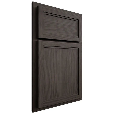 Shiloh Cabinetry Partial Overlay Concord White Oak Plain Cut Creekside Door