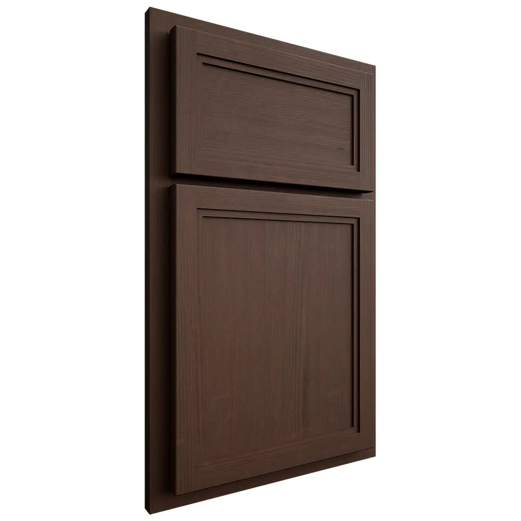 Shiloh Cabinetry Partial Overlay Concord White Oak Quarter Sawn Braun Door