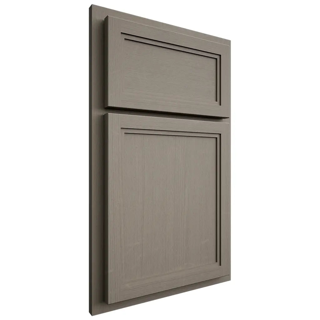 Shiloh Cabinetry Partial Overlay Concord White Oak Quarter Sawn Thyme Door