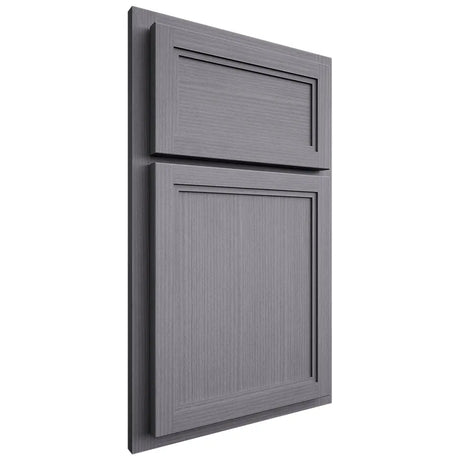 Shiloh Cabinetry Partial Overlay Concord White Oak Rift Cut Cadet Door