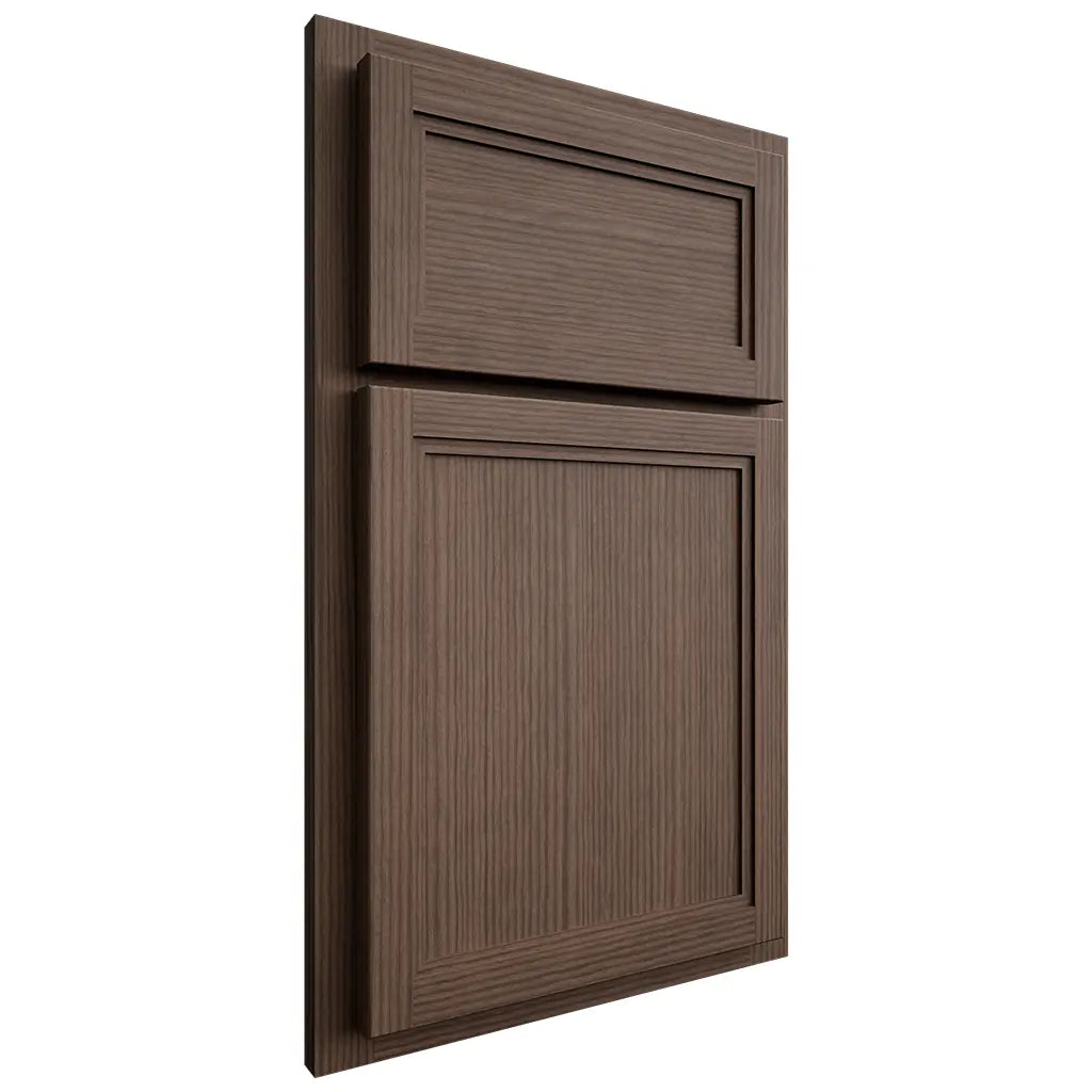 Shiloh Cabinetry Partial Overlay Concord White Oak Rift Cut Mineral Door