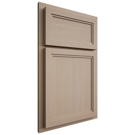 Shiloh Cabinetry Partial Overlay Concord White Oak Rift Cut Straw Door
