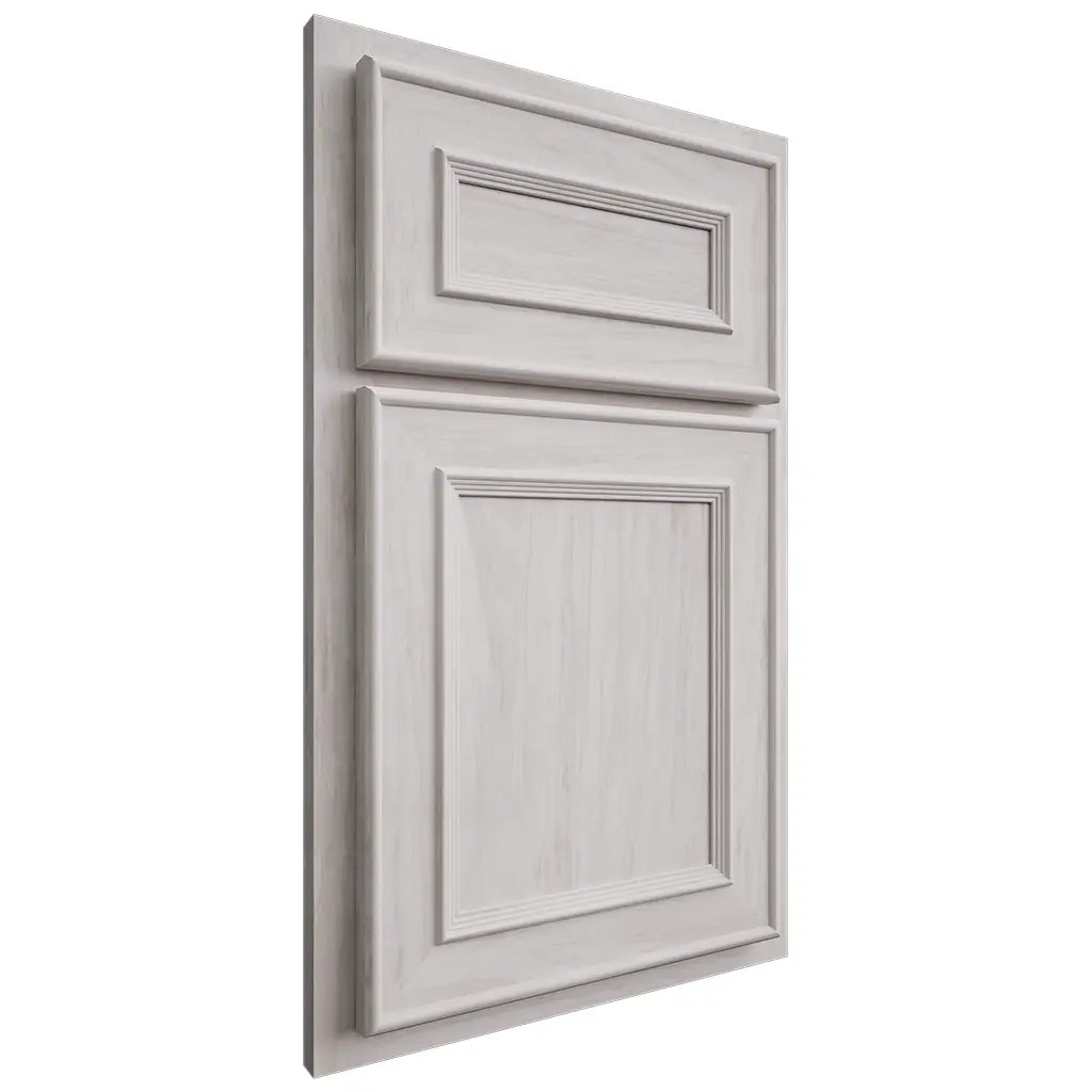 Shiloh Cabinetry Partial Overlay Dalton Alder Plain Cut Cotton Door