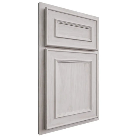 Shiloh Cabinetry Partial Overlay Dalton Alder Plain Cut Cotton Door