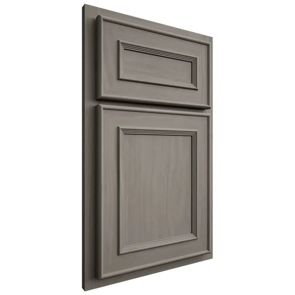 Shiloh Cabinetry Partial Overlay Dalton Cherry Plain Cut Thyme Door