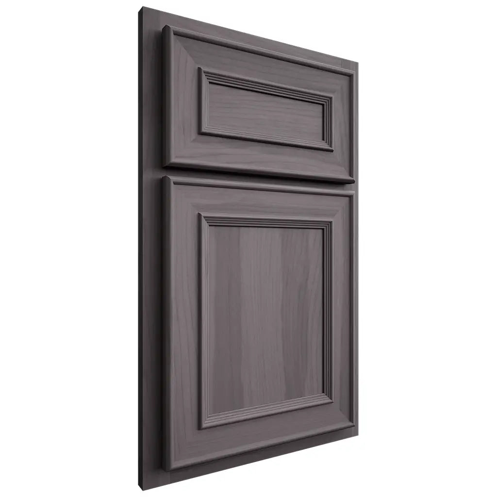 Shiloh Cabinetry Partial Overlay Dalton Hickory Plain Cut Cadet Door
