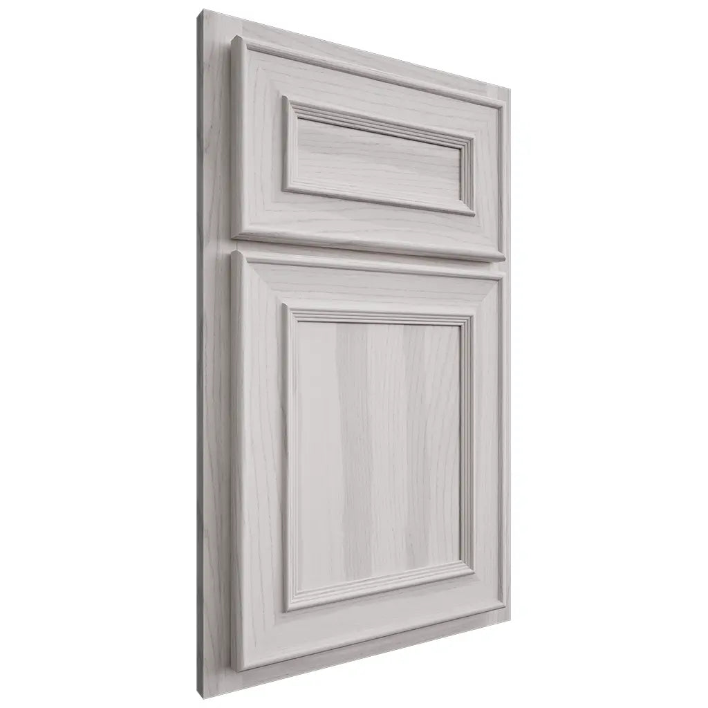 Shiloh Cabinetry Partial Overlay Dalton Hickory Plain Cut Cotton Door
