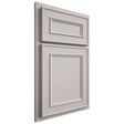 Shiloh Cabinetry Partial Overlay Dalton Paintable Amazing Gray Door