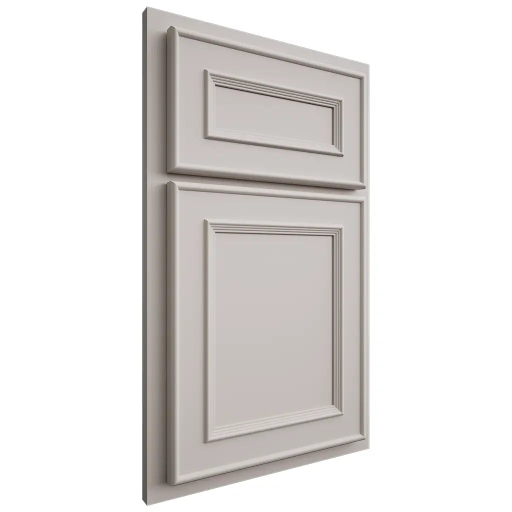 Shiloh Cabinetry Partial Overlay Dalton Paintable Amazing Gray Door